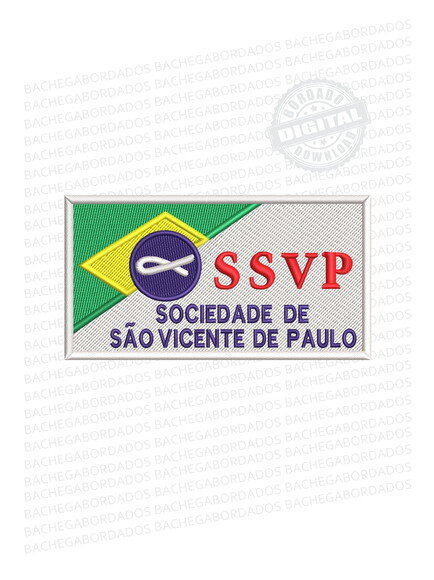 Matriz Bordado Ssvp - Sociedade São Vicente de Paulo