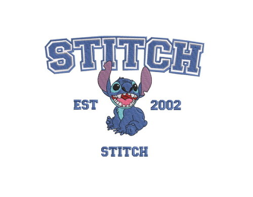 Matriz Bordado Stitch Lilo Est 2002