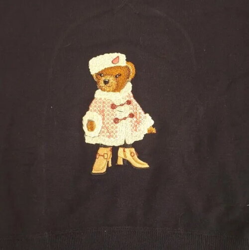 Matriz Bordado Teddy Bear Feminino