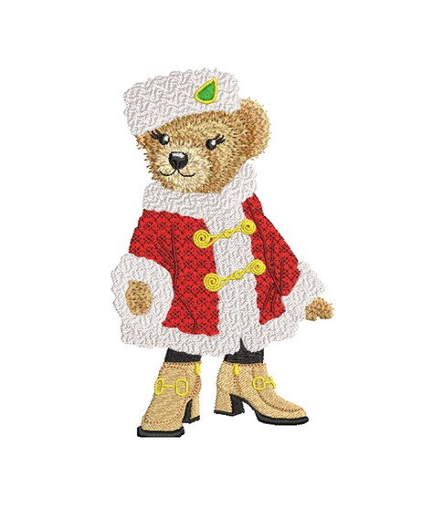 Matriz Bordado Teddy Bear Feminino