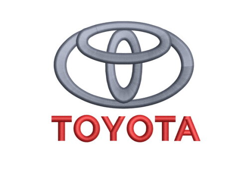 Matriz Bordado Toyota
