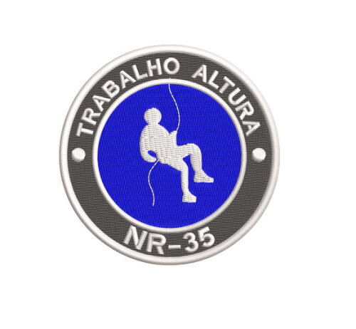 Matriz Bordado Trabalho Em Altura Nr35