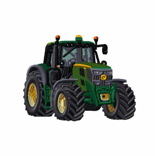 Matriz Bordado Trator Agrícola John Deere