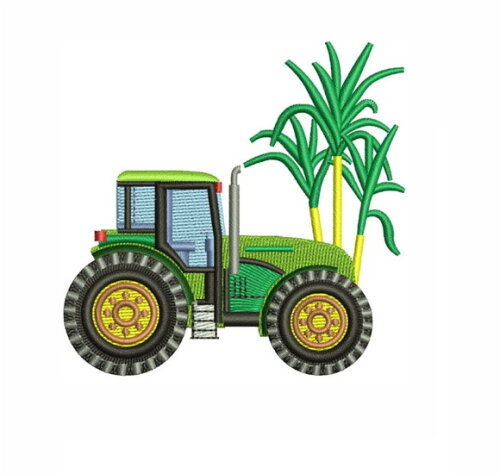 Matriz Bordado Trator Agrícola 3 Tamanhos