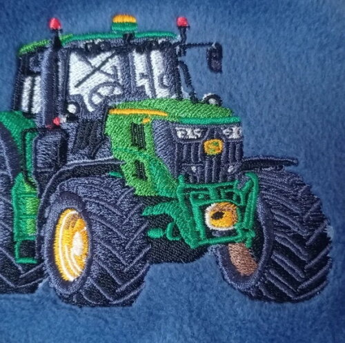 Matriz Bordado Trator Agrícola John Deere