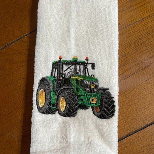 Matriz Bordado Trator Agrícola John Deere