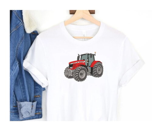 Matriz Bordado Trator Agrícola Massey Ferguson