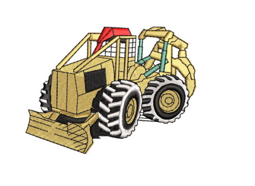 Matriz Bordado Trator de Lâmina 1