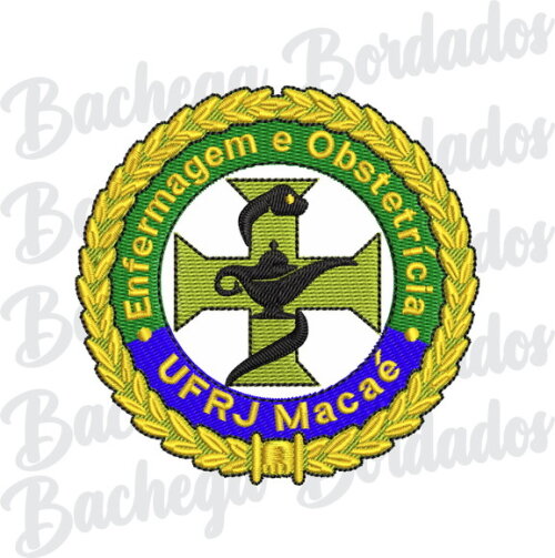 Matriz Bordado Ufrj Macaé Enfermagem e Obstetrícia