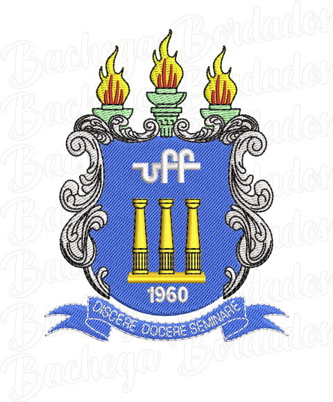 Matriz Bordado Universidade Federal Fluminense - Uff