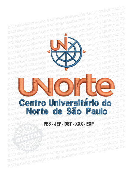 Matriz Bordado Universidade Unorte de São Paulo