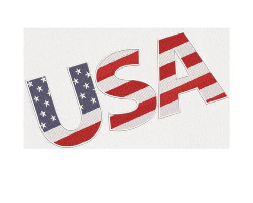 Matriz Bordado Usa - Estados Unidos