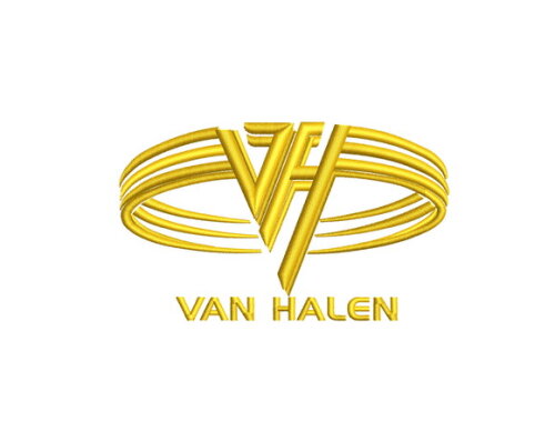 Matriz Bordado Van Halen