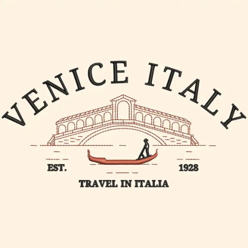 Matriz Bordado Venice Italy