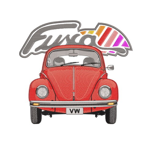 Matriz Bordado Volkswagen Frente Fusca