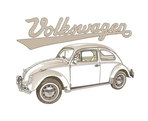 Matriz Bordado Volkswagen Fusca