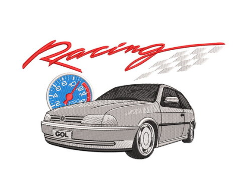 Matriz Bordado Volkswagen Gol 2