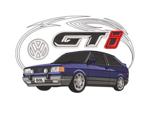 Matriz Bordado Volkswagen Golf Gti