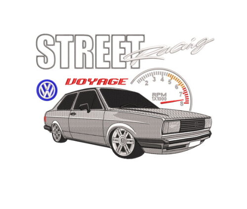 Matriz Bordado Volkswagen Voyage 2