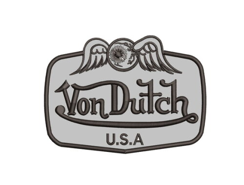 Matriz Bordado Von Dutch Logo 2