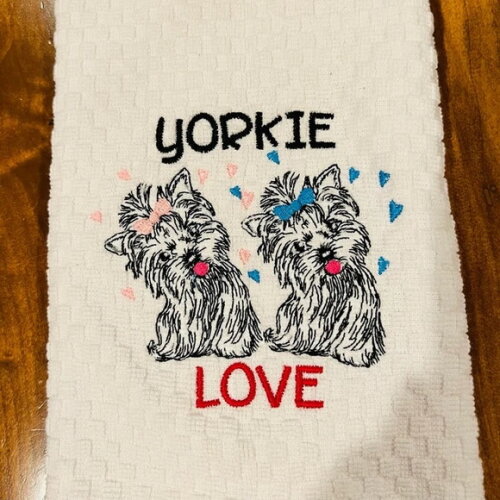 Matriz Bordado Yorkshire Terrier