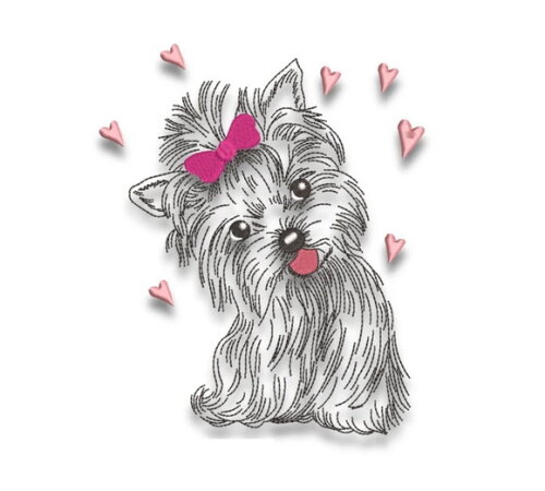 Matriz Bordado Yorkshire Terrier