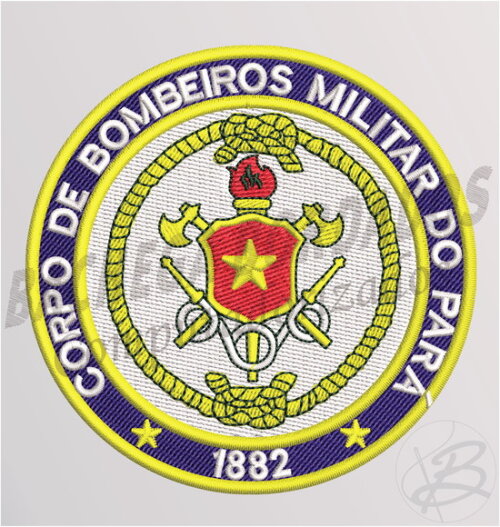 Matriz de Bordado Bombeiros Militar Pará