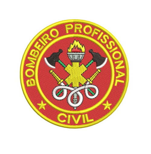 Matriz de Bordado Bombeiro Civil