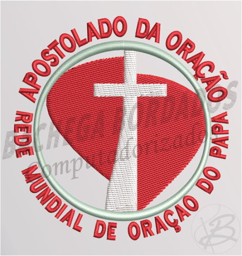 Matriz de Bordado Apostolado da Oração