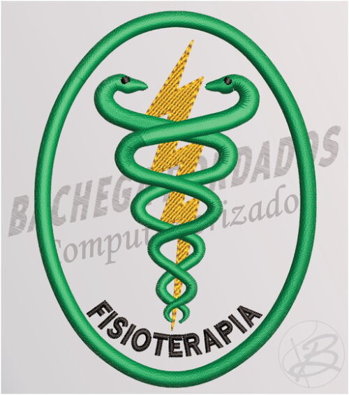Matriz de Bordado Fisioterapia