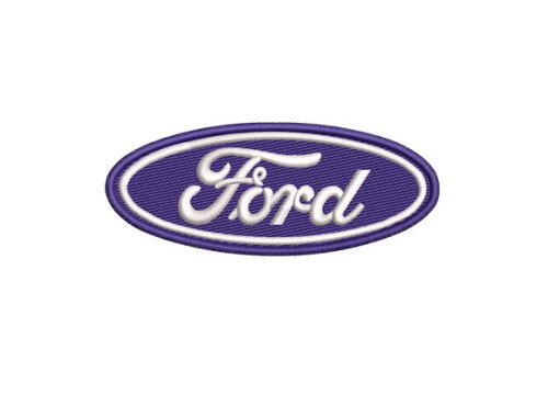 Matriz de Bordado Logo Ford