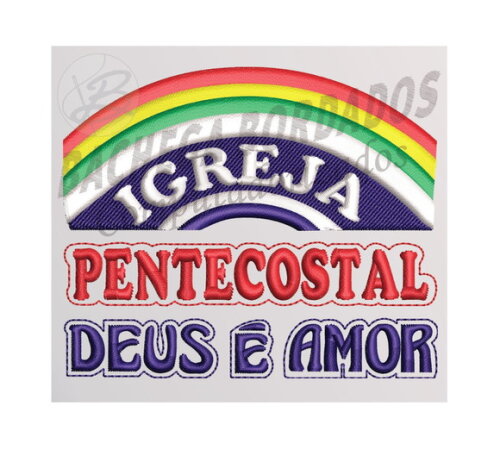 Matriz de Bordado Igreja Pentecostal