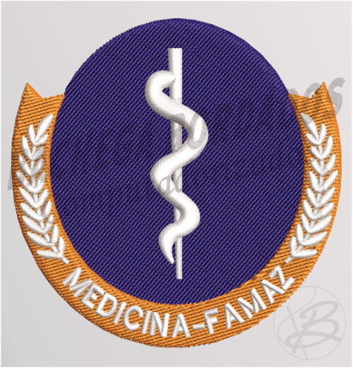 Matriz de Bordado Medicina Famaz