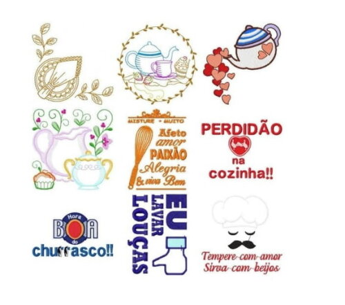 Mega Pacote 6.000 Matrizes de Bordado