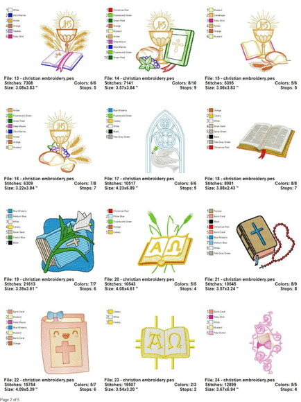 Pacote 54 Matrizes Religiosas, Bíblicas e Cristã