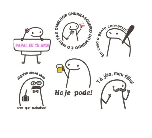 Pacote 6 Matrizes de Bordados Bento