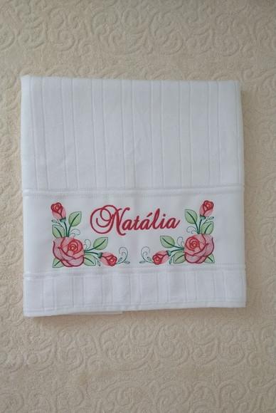 Dia das Mães - Toalha de banho personalizada