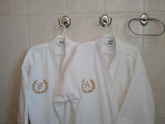 Kit com 02 roupões Presente De casamento Tam P, M ou G