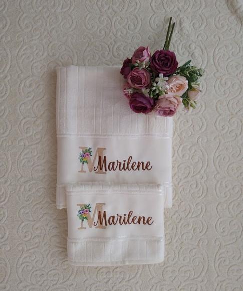 Presente Especial para o Dia das Mães - Toalhas Bordadas