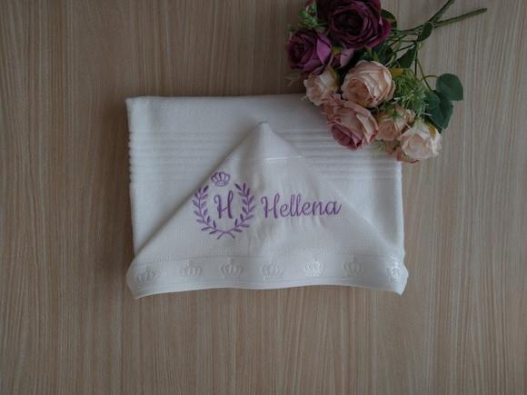 Presente para Bebê - Toalha de Banho com Capuz Personalizada