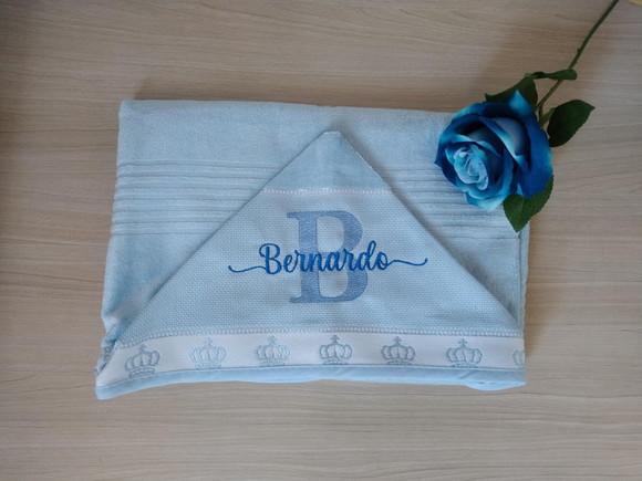 Presente para Recém Nascido - Toalha de Banho com Capuz