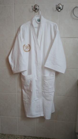 Roupões bordados para os Noivos Tam P, M ou G