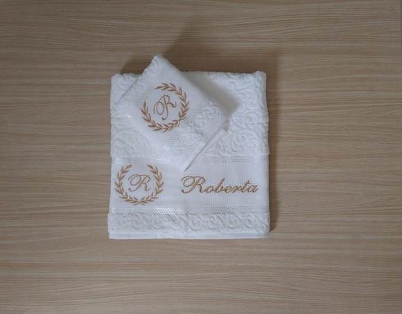 Toalha Banhão e Rosto Marca Karsten - Presente Dia das Mães