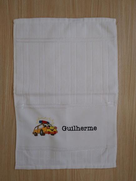 Volta as Aulas -kit com 05 Toalhinhas Bordadas - Lancheiras