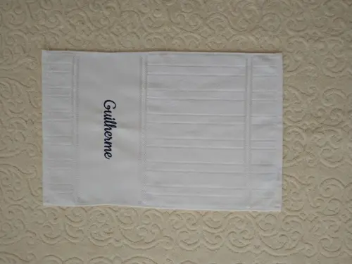 Kit 03 Toalhinhas para Lancheira Bordada com Nome