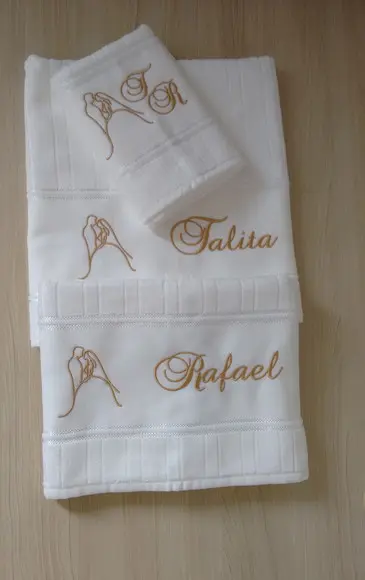 Kit banho 03 peças - Presente de Casamento