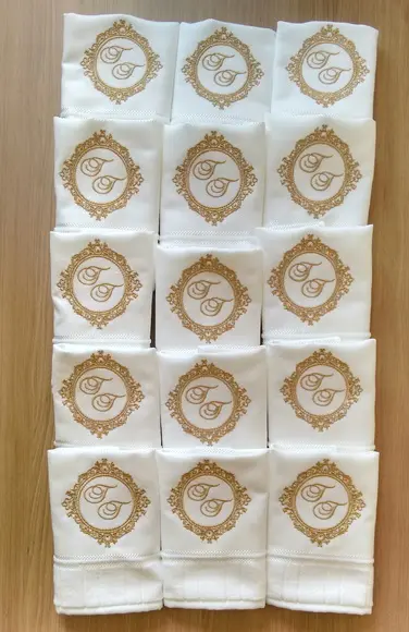 Kit com 12 Lembrancinha de Casamento Padrinhos -dohler