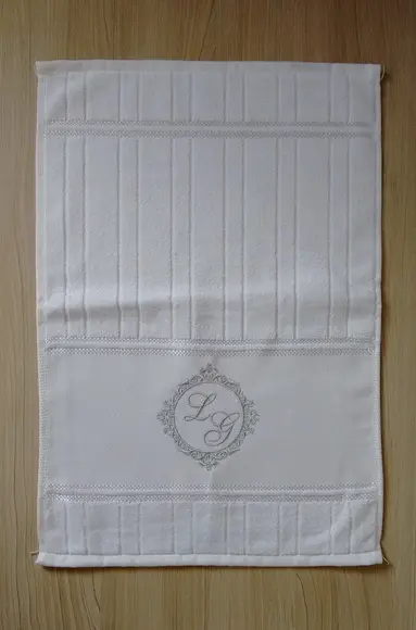 Kit com 06 Toalhinhas para Lembrança Madrinhas e Padrinhos