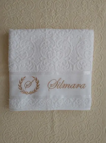 Kit Luxo 05 Peças Toalha Banhão Presente Casamento