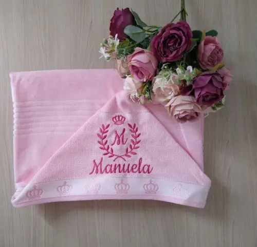 Presente para recém nascido - Toalha de banho com capuz